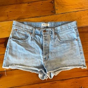 Madewell Relaxed Denim Shorts
